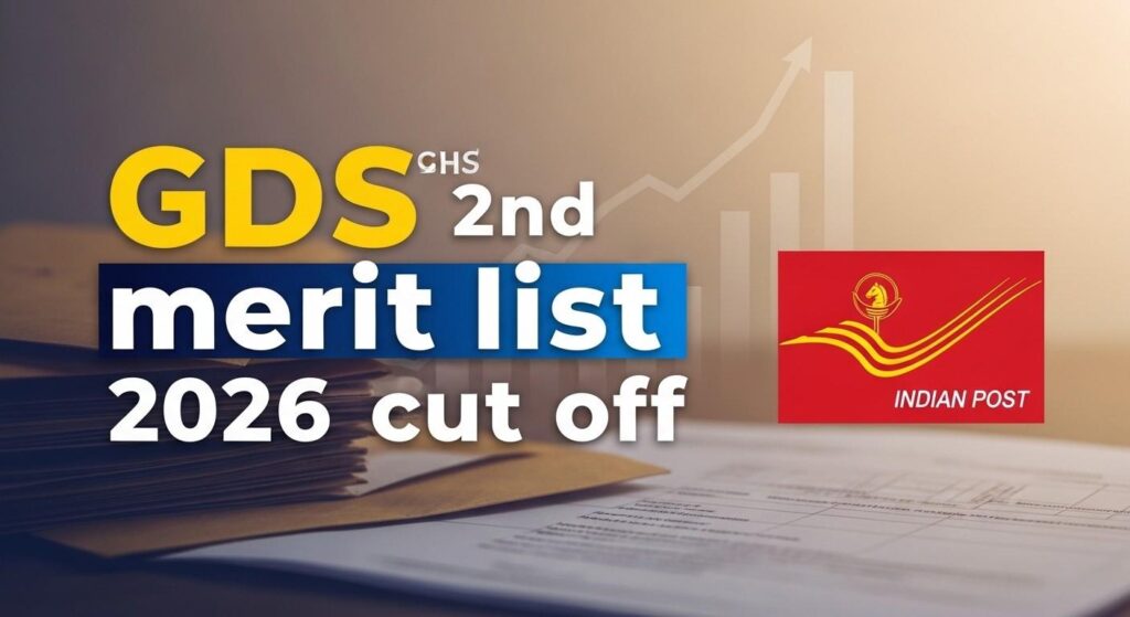 GDS 2nd merit list 2026 cut off