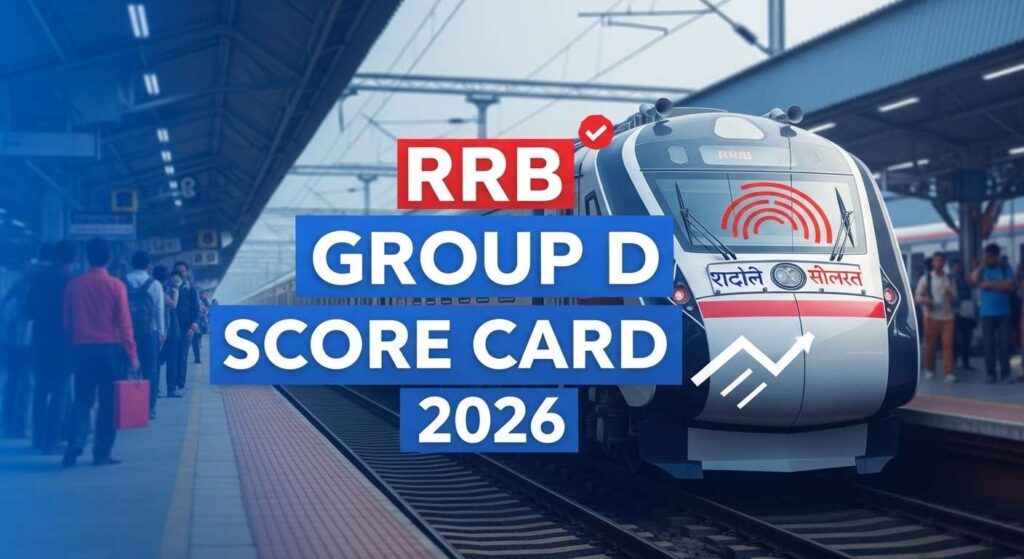 RRB Group D Score Card 2026