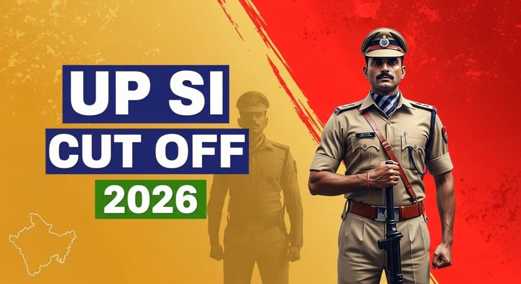 UP SI Cut Off 2026