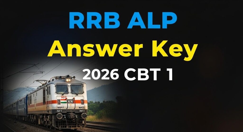 RRB ALP Answer Key 2026 CBT 1 Link