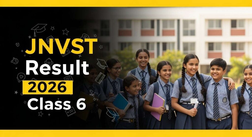 JNVST Class 6 Result 2026